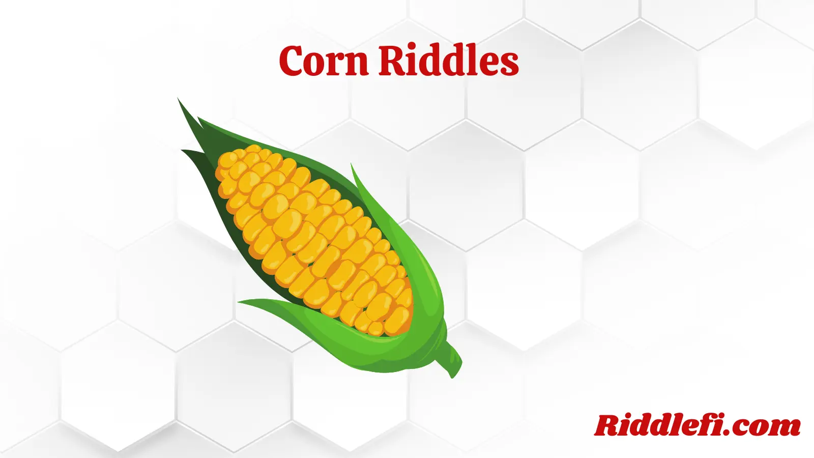 Corn Riddles