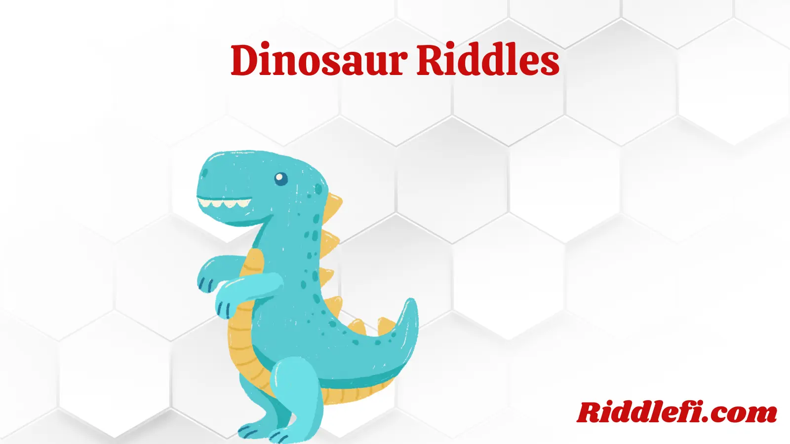 Dinosaur Riddles