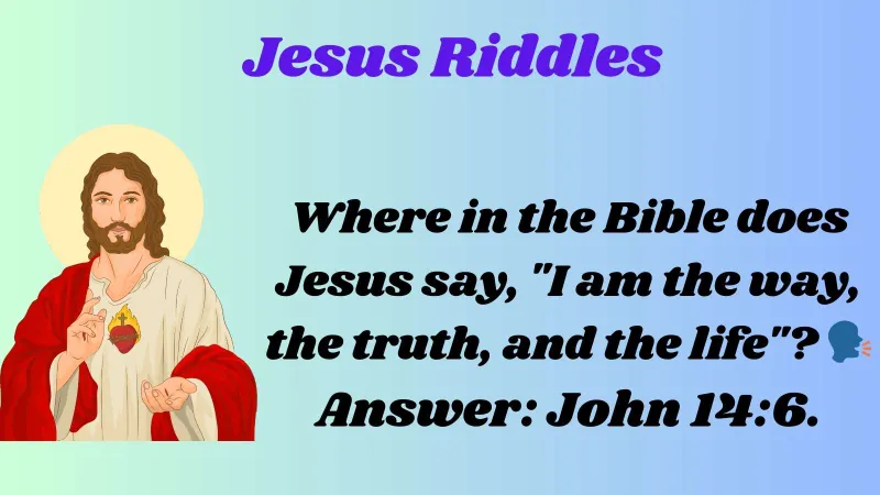 Bible Verse Riddles