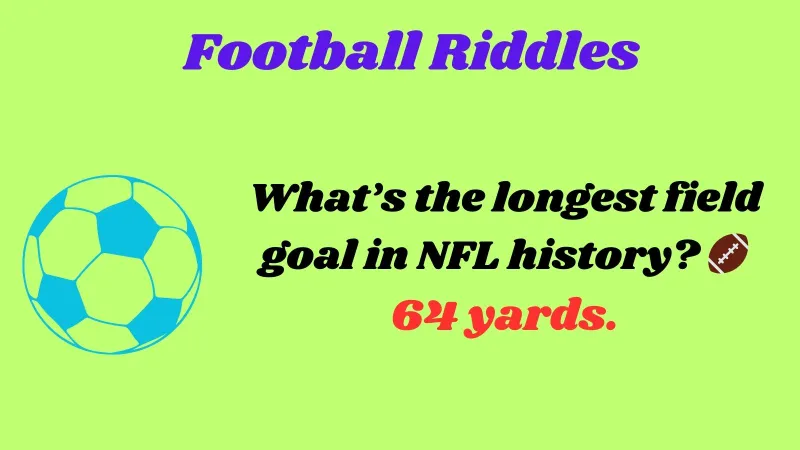 Football Riddles