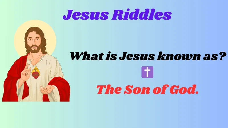 Jesus Riddles