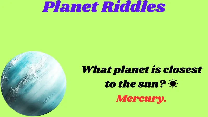 Planet Riddles