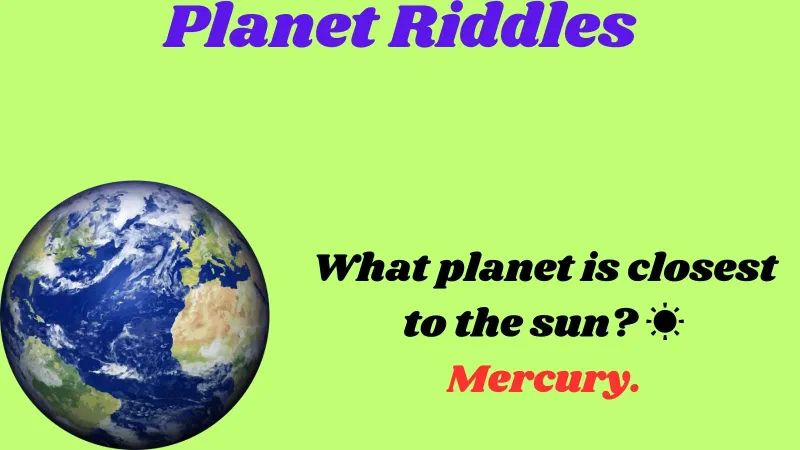 Planet Riddles