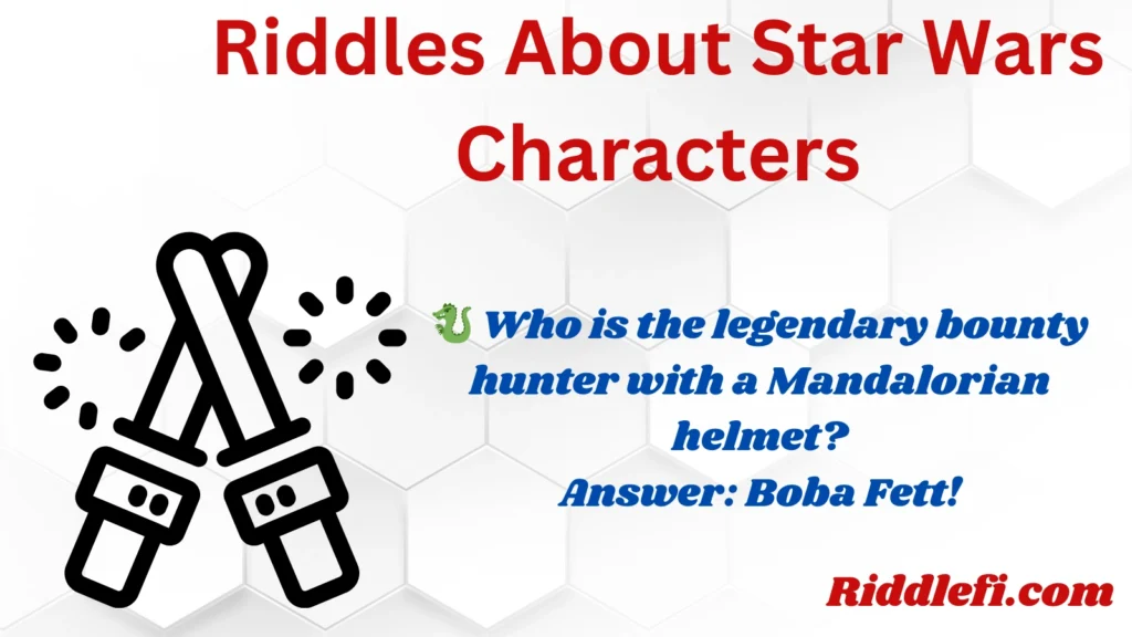Riddles About Star Wars Characters
