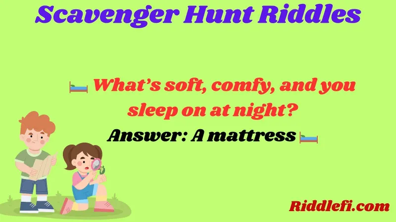 Walmart Scavenger Hunt Riddles