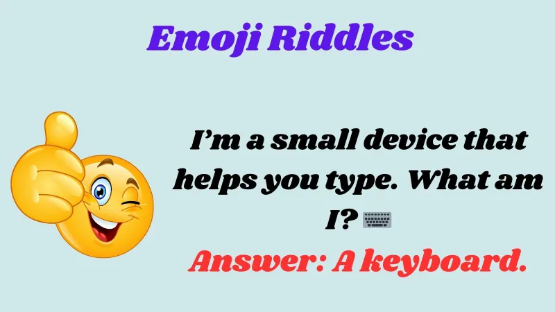 Emoji Riddles