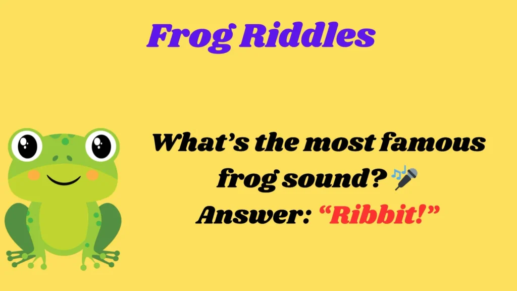 Frog Riddles