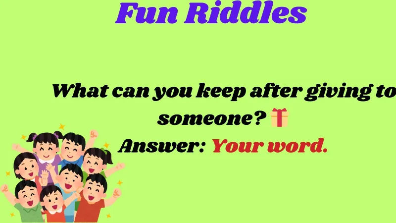 Fun Riddles