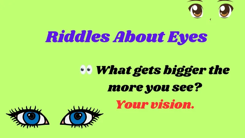 Riddles About Eyes