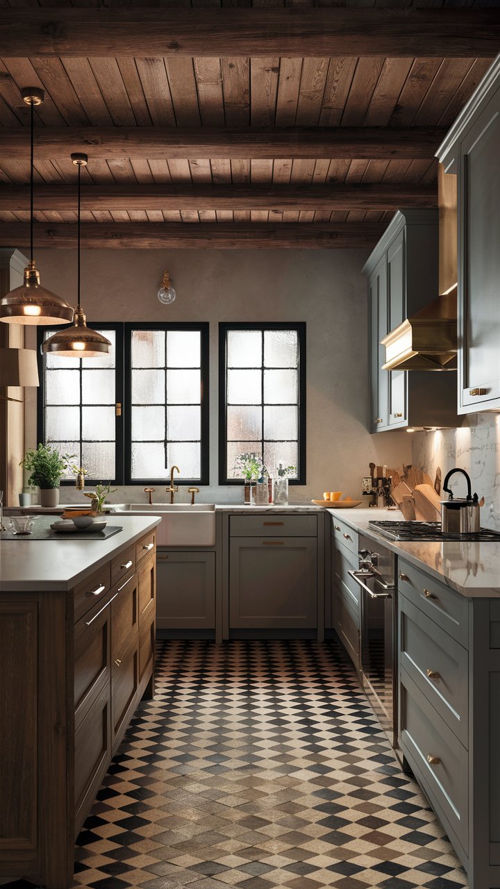 27 Stylish & Durable Kitchen Flooring Ideas