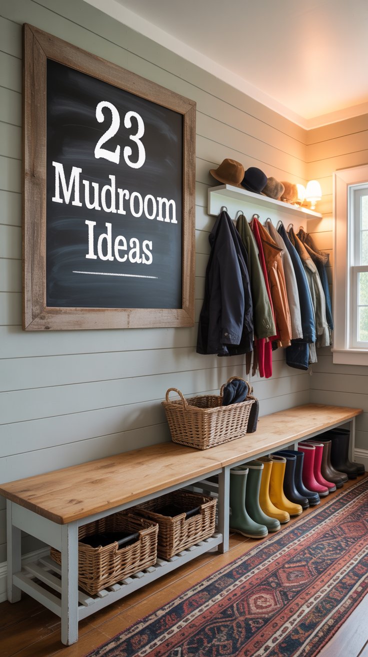 23 Mudroom Ideas