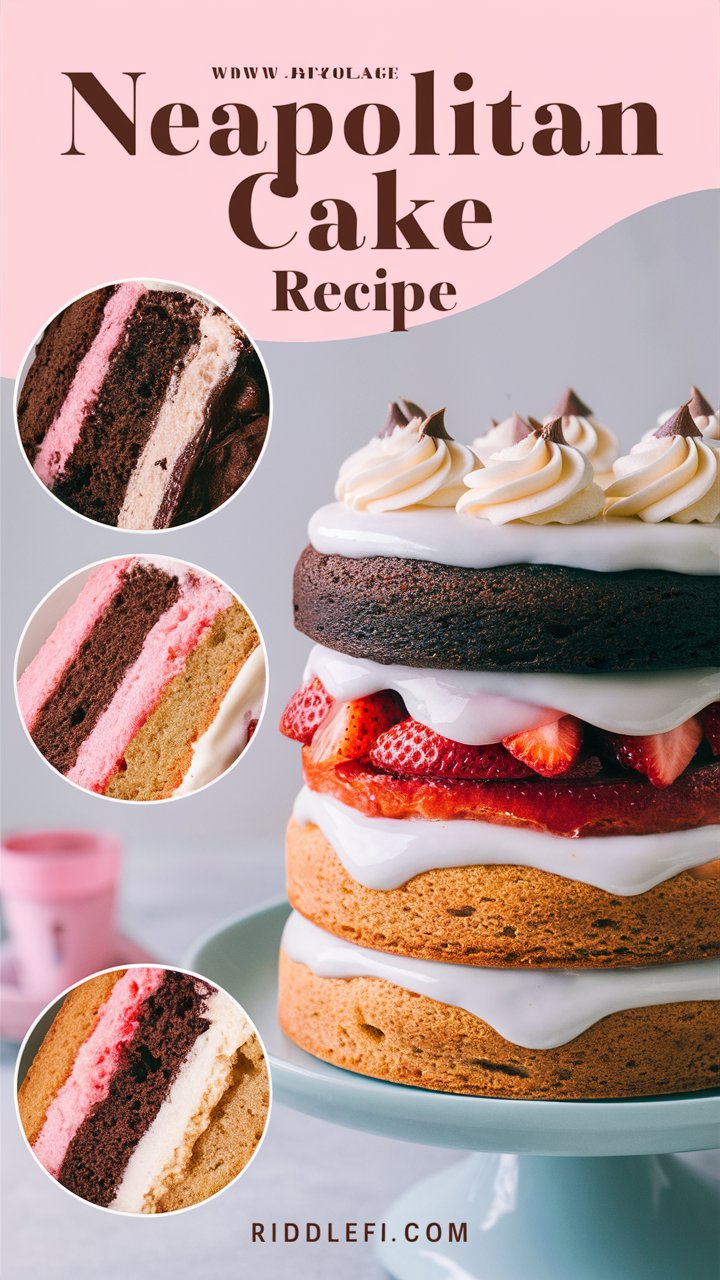Neapolitan Cake: A Triple-Layer Symphony of Flavors