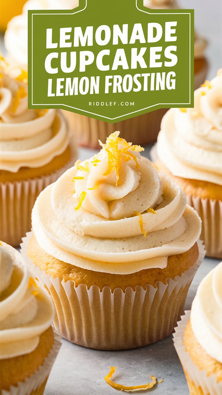 Lemonade Cupcakes with Lemon Frosting: The Ultimate Sunshine Dessert for Every Occasion